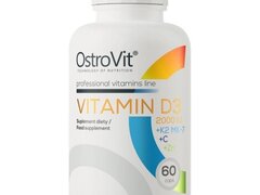OstroVit Vitamin D3 2000 IU + K2 MK-7 + VC + Zinc - 60 Capsule